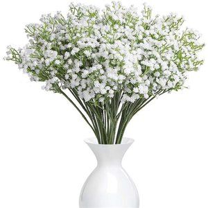 10Pcs Baby Breath/Gypsophila Artificial FakeSilk Plants Wedding Party Decoration